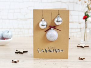 DIY Weihnachtskarte