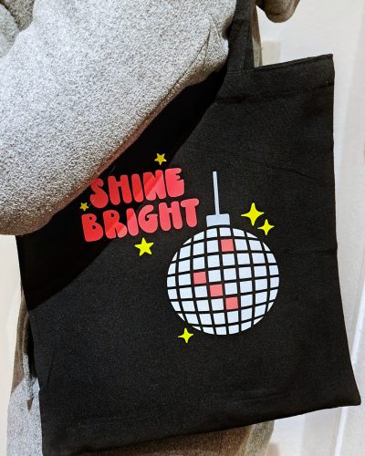 beplotteter Beutel mit Reflexfolie