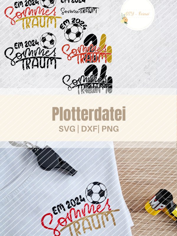 Plotterdatei_Fußball_Bundle_SommerTraum_Pinterest